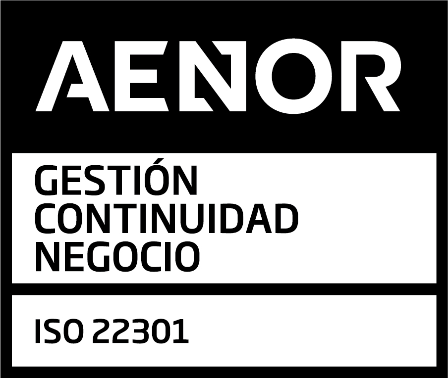 Marca AENOR Gestion_continuidad negocio iso 22301