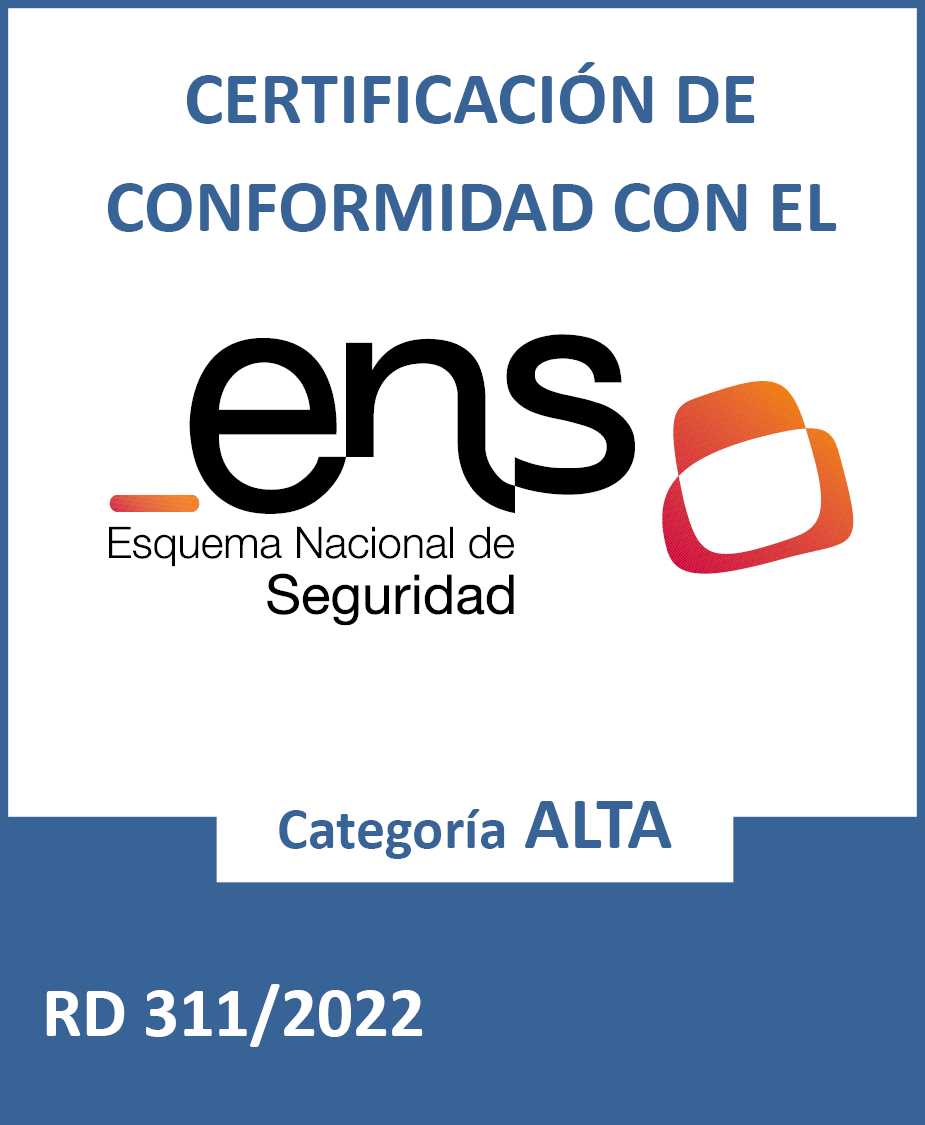 sello ens certificacion ALTA RD311-2022